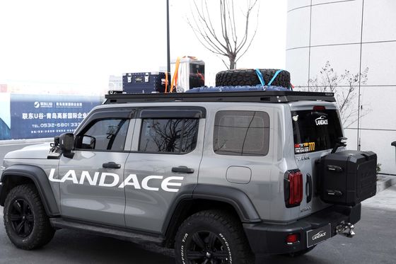 أسود 4X4 سبيكة الألومنيوم الحجم المنخفض خزان الأمتعة 300 الملحقات رف السقف للسيارات