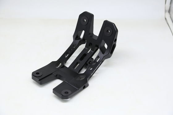 دعامات تركيب ضوئية سهلة مغلفة بالرماد من العمود الأليومنيوم للتصنيع CNC