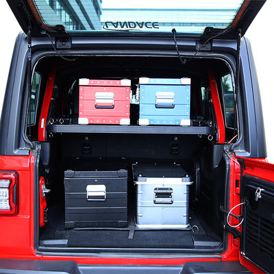 ألومنيوم سبائك متعددة الوظائف رف صندوق السيارة Wrangler 15.7 SUV رف صندوق