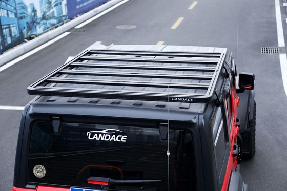 رف سقف سيارة من سبائك الألومنيوم المثبت بسهولة لـ Jeep Wrangler JL