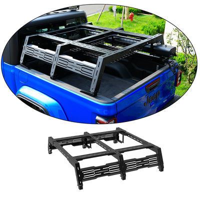 Q235-B Universal F150 Roll Bar شاحنة رف السرير لتويوتا هيلوكس الزخرفة حمل الأمتعة
