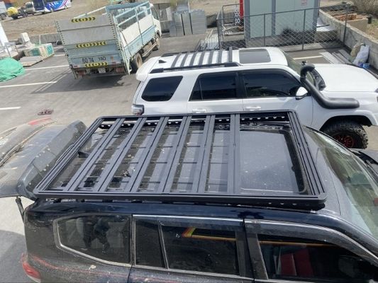 SUS304 العضلة العمودية تركيب حامل سقف السيارة العالمية لسيارة تويوتا LC300 منصة السقف العلوي