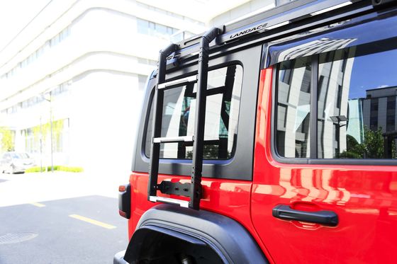 2018- WranglerJK WranglerJL سلم جانبي مطوي أسود لسيارة جيب روبيكون