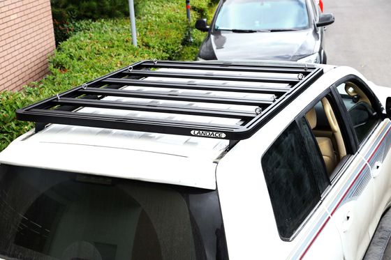 حامل سقف السيارات العالمي 4X4 لاند كروزر LC200 سقف قصير رف الأمتعة لتويوتا