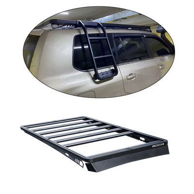 سبائك الألومنيوم الأسود 4X4 خارج الطريق السقف العالمي رف جبل سلة للجيل الرابع 4Runner