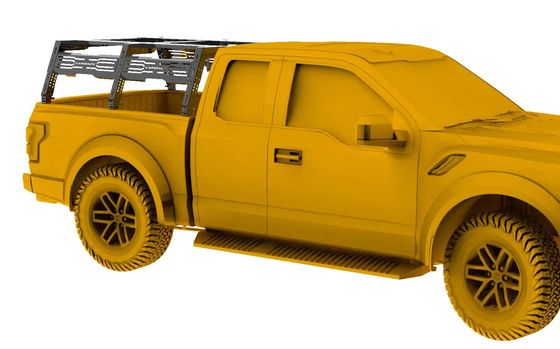 GLADIATOR رول بار راك سهلة الارتباط قابلة للتعديل لالتقاط و 4x4 الملحقات