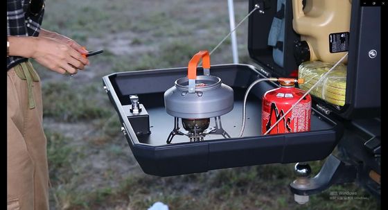 صندوق التخزين البري صندوق الأدوات الباب الخلفي صندوق التخزين الخارجي