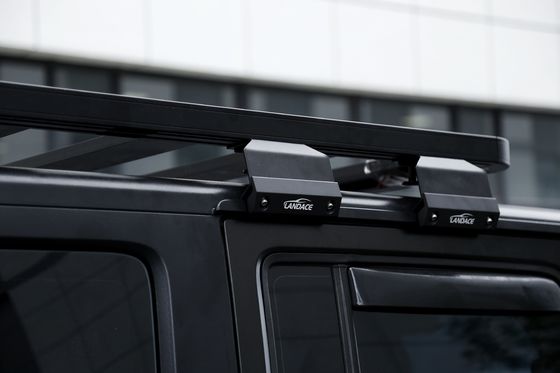 منصة رف سقف السيارة من سبيكة الألومنيوم لـ Jeep Wrangler JK التثبيت غير المدمر