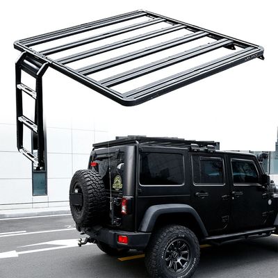 عالية 4x4 سلم الجانب دعم سلم السيارة لمصعد جيب رانجلر JK الحجم 840 * 400 * 261mm