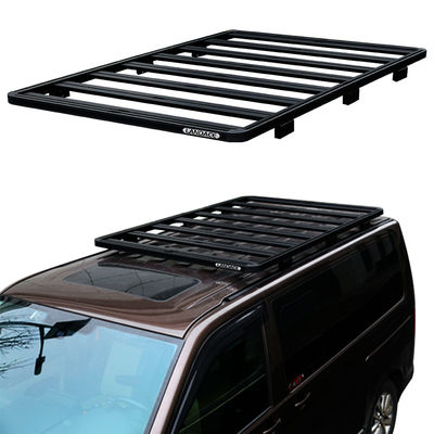 سيارة سقف حامل Multivan 4X4 Crossbar سلة منصة ألومنيوم سبيكة مسطحة سقف الجلوس