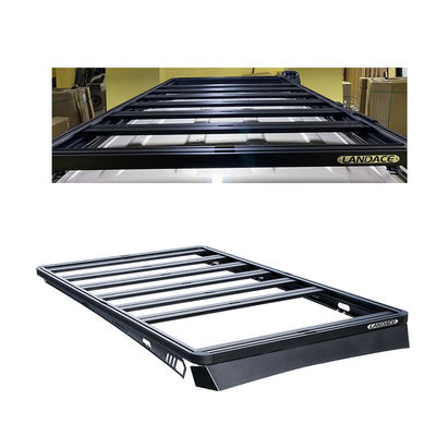 سلة رف سقف السيارة العالمية مع عملية قطع الليزر و E-coat Powder Coat Finish
