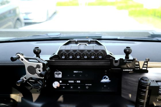 4x4 ملحقات المركبة 12V 6 مجموعة مفاتيح لوحة مع تركيب جذب مغناطيسي
