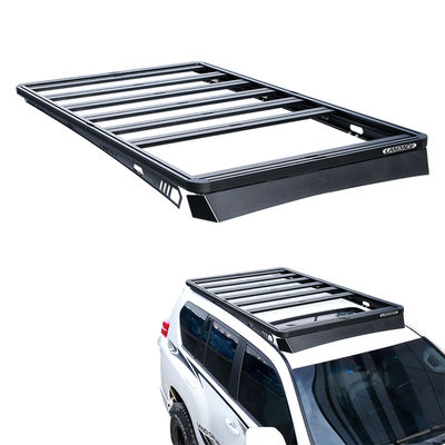 غطاء مسحوق 4x4 سقف سيارة عالمية سلة أمتعة رف لتويوتا LC150 LC200