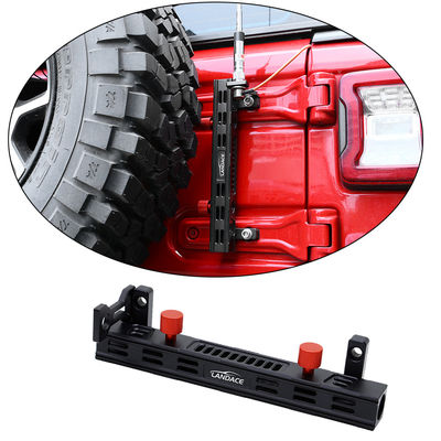 عقدة حامل العلامة من الألومنيوم الأسود العالي لـ 4x4 Off Road قطع غيار السيارات Jeep Wrangler