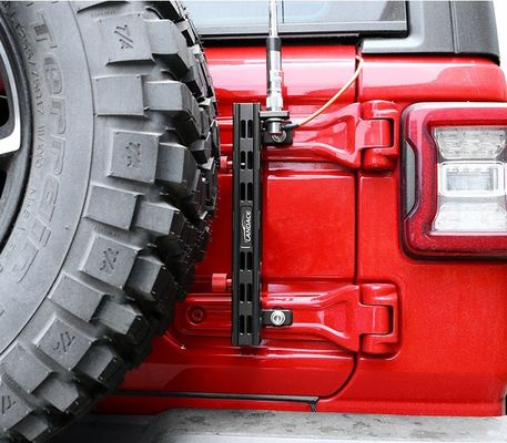 عقدة حامل العلامة من الألومنيوم الأسود العالي لـ 4x4 Off Road قطع غيار السيارات Jeep Wrangler