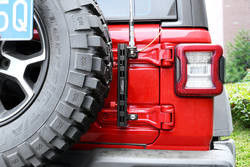 2016-2018 JEEP أسود الألومنيوم العصا العلم حامل دعامة لأجزاء السيارات والملحقات
