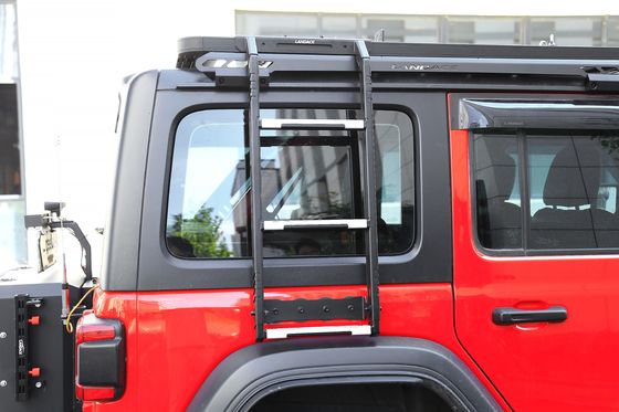 أسود الألومنيوم سبائك سقف رف السلم الجانبي للدبابة 300 مناسبة تماما للسيارات 4x4