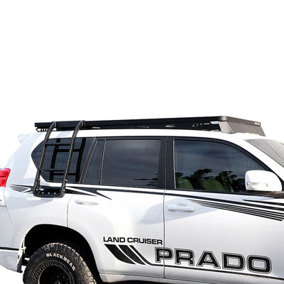 LC79 4x4 خارج الطريق مركبة سقف رف مسحوق أسود مطلي فوق البنفسجية الأمتعة المستقرة سقف سلة