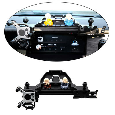 JEEP Wrangler JL سبيكة الألومنيوم مركز وحدة التحكم العصا حامل الهاتف المحمول للدبابة 300
