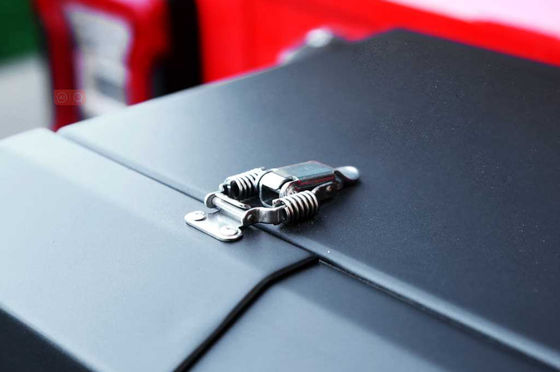 صندوق تخزين الباب الخلفي من الألومنيوم على الطراز الطويل للجيب رانجلر للأداء