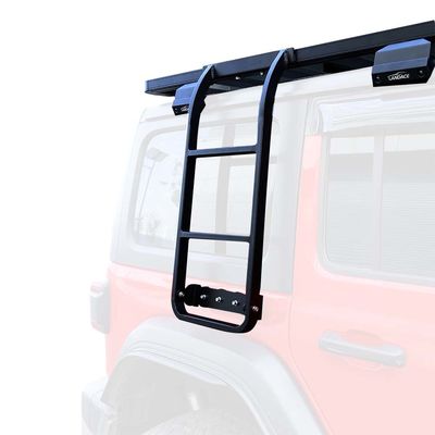 سهولة التثبيت سلم جانب مزدوج سلم سقف سيارة لـ JEEP Wrangler 2018-2023 JL JK