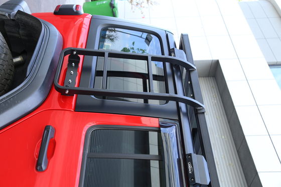 سهولة التثبيت سلم جانب مزدوج سلم سقف سيارة لـ JEEP Wrangler 2018-2023 JL JK