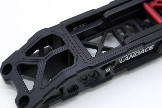 جيب رانجلر سيارة باب الدواسة المفصل خطوة السلم 2 أجزاء / مجموعة في الأسود مع ISO9001 / TS16949