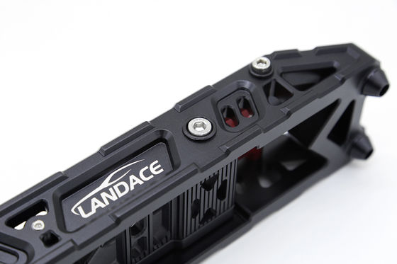 جيب رانجلر سيارة باب الدواسة المفصل خطوة السلم 2 أجزاء / مجموعة في الأسود مع ISO9001 / TS16949