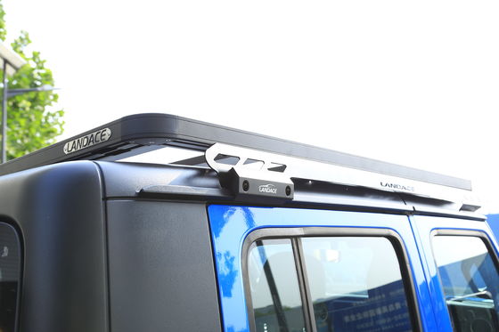 جيب جلاديتور LC200 4x4 قطعة السيارات سبائك الألومنيوم سقف السيارات رصيف السكك الحديدية للخارج