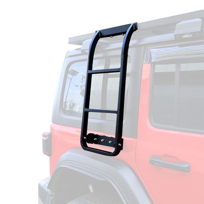 سلم تلسكوبي من الفولاذ المقاوم للصدأ لأمتعة سقف السيارة JEEP Wranglerjk 2013-2017