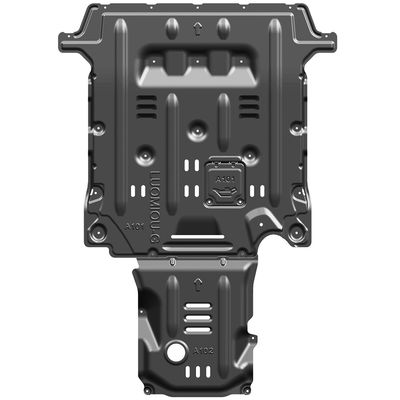 حماية محرك ألفا روميو جوليا مع لوحة التزلج من سبيكة الألومنيوم المغنيسيوم باللون الأسود