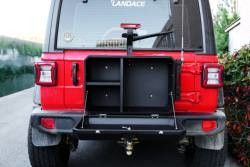 صندوق تخزين الباب الخلفي للطريق الخارجي لـ Wrangler JL JK Tank 300 BJ40 تصميم سهل التثبيت