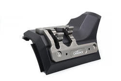 فولاذ الكربون Landace مسحوق أسود مطبقة براكات تركيب خفيفة مع معالجة CNC