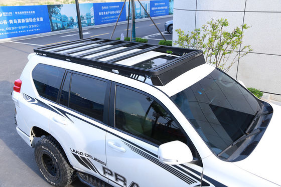 منصة رفوف السقف لسيارة تويوتا لاند كروزر برادو LC150 سلسلة عظيمة للأنشطة التخييم