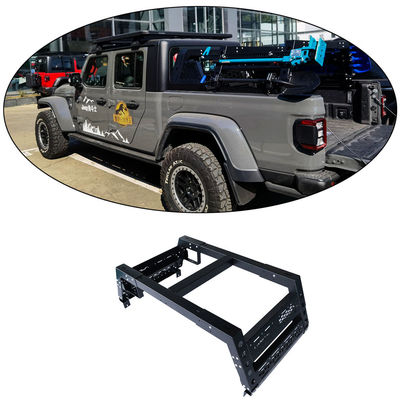 غلادياتور لانداس سوداء مغلفة بالبودر رصيف الشحن رصيف لالتقاط سرير 4x4