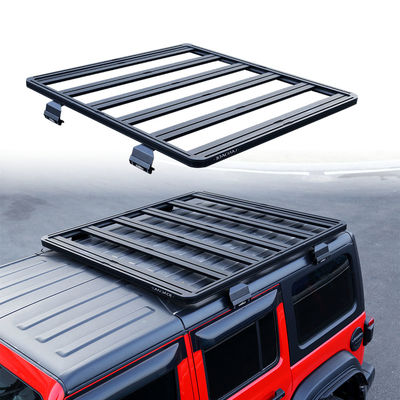 SUS304 سبيكة الألومنيوم سقف جبل العالمي Wrangler Jk 4X4 سقف السيارات رفوف للجيب