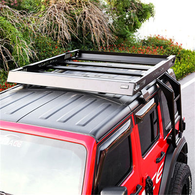 JEEP 4x4 سبائك الألومنيوم سقف السيارة سلة الأمتعة منصة سقف رف سلة لJK JL TJ