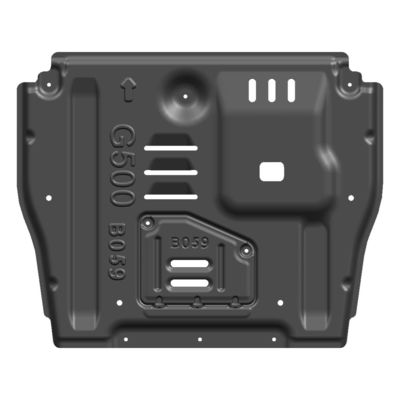 مرسيدس بنز G500 4x4 ملحقات المركبات لوحات التزلج الطلاء الحماية الهيكل الأسود