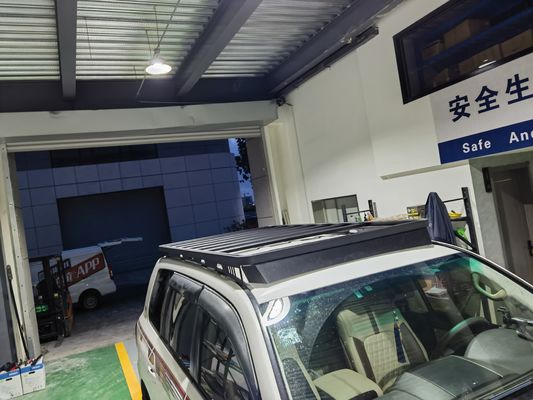 ألومنيوم سبائك رفوف سقف السيارات المسطحة لـ TOYOTA LAND CRUISER LC200 الأداء المحسن