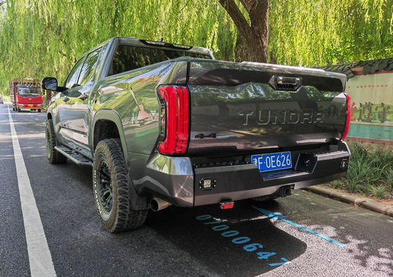 2007-2016 TUNDRA بيكاب K5 المصد الخلفي مع حامل جريكان وحاملات الإطارات