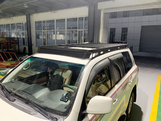 تويوتا LC200 طراز السيارة عالية 4X4 الألومنيوم سقف السيارات الطاقة الشمسية رفوف مع تركيب العمود الفقري