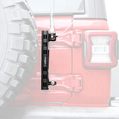 حامل علم سبيكة الألومنيوم ومعصومة سلك الراديو لـ JEEP Wrangler JL JK performance