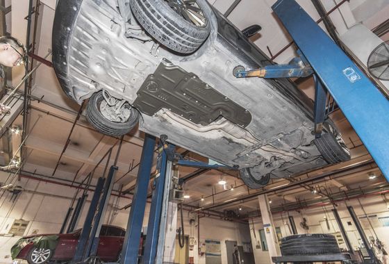 بي ام دبليو 5 سلسلة 7 سلسلة صفيحة التزلج لحماية المحرك الدرجة 10-16