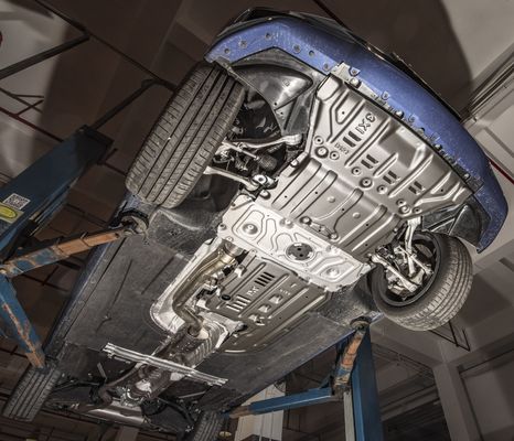 ملحقات BMW الخارجية ألومنيوم سبيك بلاك مع طبقة مسحوق