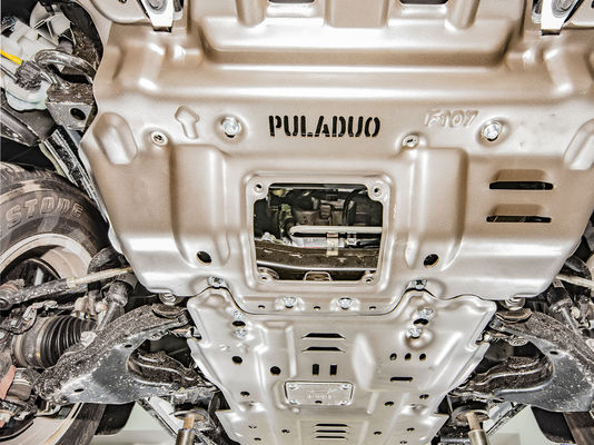 مناسبة لـ Toyota Prado LC150 OEM 3D Skid Plate لحماية خزان الوقود