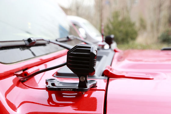 جيب رانجلر جيه إل خلفية المقبس جبل مصباح LED تصميم النمط عقدة سبيكة الألومنيوم المخصصة