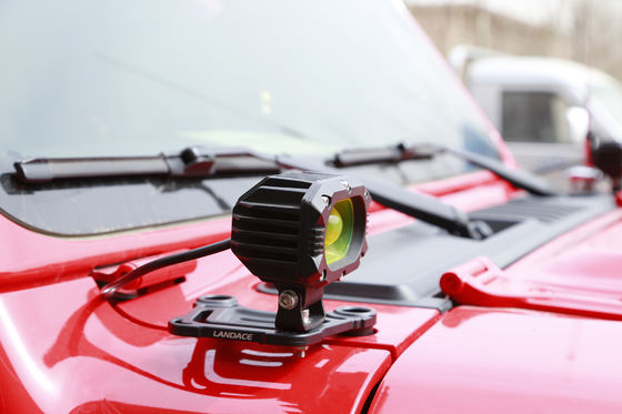 جيب رانجلر جيه إل خلفية المقبس جبل مصباح LED تصميم النمط عقدة سبيكة الألومنيوم المخصصة