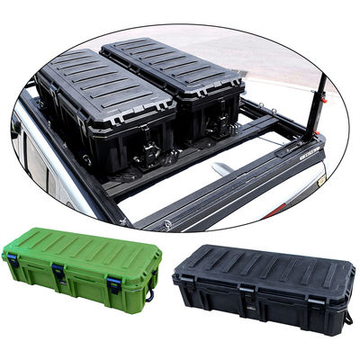110L SUV Off-Road Pcik-Up مربع أدوات السيارات صندوق تخزين صندوق سقف السيارات القوي L1200*W470*H325 مم