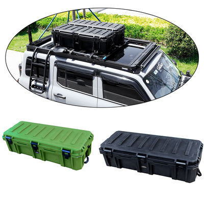 110L SUV Off-Road Pcik-Up مربع أدوات السيارات صندوق تخزين صندوق سقف السيارات القوي L1200*W470*H325 مم