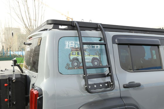 SUS304 2013-2017 خزان 300 4x4 مركبة خارجية سبيكة الألومنيوم السقف الجانبي سلالم تسلق